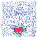 My project in Doodle-Style Vector Illustration course. Een project van Traditionele illustratie, Vectorillustratie y Digitale illustratie van N G - 14.07.2021