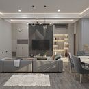 4-room apartment in a residential complex, Tashkent. Un projet de Design d'intérieur , et Architecture de Zilola Nazarova - 31.05.2021