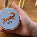 My project in Freehand Needle Painting: Embroider the Beauty of Wildlife course. Ilustração tradicional, e Bordado projeto de Chloe Giordano - 14.07.2021