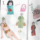 personas. Traditional illustration project by annaniro65 - 07.14.2021