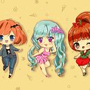 My project in Design of Kawaii-Style Characters course. Un proyecto de Diseño, Ilustración tradicional, Diseño de personajes, Ilustración vectorial y Manga de Olga Kharytonchik - 11.07.2021