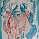 Aleatoriedades Aleatórias . Un projet de Illustration traditionnelle , et Peinture de lua___bela - 16.07.2021