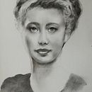 Grand ma. Un progetto di Illustrazione tradizionale, Belle arti, Disegno, Disegno di ritratti, Disegno realistico e Disegno a matita di fabienne - 16.07.2021