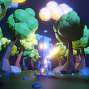 Il mio progetto del corso: Modellazione di personaggi low poly per videogiochi. 3D, 3D Modeling, Video Games, 3D Character Design, and Game Design project by Giulia Albani - 07.12.2021