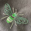 Mein Kursprojekt: Upcycling mit Stickerei. Fashion Design, Embroider, Sewing, DIY, Upc, and cling project by Afra Hartog - 07.16.2021