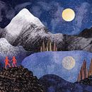 My project in Texture Creation for Digital Illustration in Photoshop course. Projekt z dziedziny Trad, c, jna ilustracja, Ilustracja c i frowa użytkownika Tereza Fatka - 19.07.2021