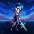 Xiao . Traditional illustration, and Digital Illustration project by Judith Engelhardt Moya - 07.17.2021
