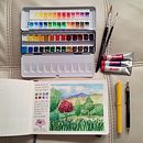 Mi Proyecto del curso: Cuaderno de viaje en acuarela. Ilustração tradicional, Pintura em aquarela, Ilustração arquitetônica, e Sketchbook projeto de Jaime Conejos - 18.07.2021