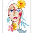Mein Kursprojekt: Illustriertes Porträt mit Aquarell. Un projet de Illustration traditionnelle, Beaux Arts, Peinture, Dessin, Aquarelle, Dessin de portrait , et Dessin artistique de anemona - 18.07.2021