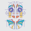 BKF. Traditional illustration, Design, Screen Printing, Graphic Design, and Art Direction project by Esteban Ibarra - 10.05.2017