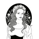My project in Traditional Drawing Techniques with Procreate course. Traditional illustration, Digital Illustration, Portrait Drawing, Digital Drawing, and Drawing project by Jillian Anderson - 07.09.2021