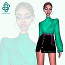 QUIET WAVE. Un progetto di Illustrazione tradizionale, Pubblicità, Direzione artistica, Character design, Costume design, Belle arti, Graphic design, Lighting design, Pittura, Pattern design, Disegno, Fashion design, Fotografia di moda, Disegno artistico, Illustrazione infantile, Fotografia artistica, Postproduzione audiovisiva, Design digitale, Disegno digitale e Pittura digitale di Mackleyn Abril - 19.07.2021