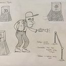 My project in Introduction to the Creation of Cartoon Style Characters course. Un progetto di Illustrazione tradizionale, Character design e Disegno di Nghia Nguyen - 19.07.2021