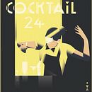 Presenting my Project in Art Deco Style for Digital Illustration Course - COCKTAIL @$ Ein Projekt aus dem Bereich Traditionelle Illustration, Bildende Künste, Plakatdesign, Digitale Illustration, Kunstleitung, Br und ing und Identität von jamoora - 20.07.2021