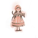 Character drawing . Traditional illustration project by Dasha Buneyeva - 07.20.2021