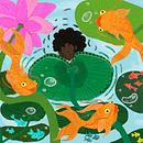 Projeto Final do curso Histórias Infantis Ilustradas. Un projet de Illustration traditionnelle, Conception de personnages, Scénographie, Dessin, Créativité, Illustration numérique, Gestion de portefeuille, Illustration jeunesse , et Dessin numérique de Mimi Rizzon - 19.07.2021