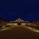 Centro Internacional de Retiro Budista Je Tsongkhapa Ein Projekt aus dem Bereich 3D, Architektur, Grafikdesign, Infografik, 3-D-Modellierung und 3-D-Design von Daniel Pérez - 24.10.2020