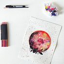 "Move on". Un proyecto de Ilustración tradicional, Lettering y Pintura a la acuarela de Irene Bergamini - 20.07.2021