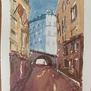 Mi Proyecto del curso: Representación arquitectónica en acuarela. Un projet de Illustration traditionnelle, Esquisse , Dessin, Aquarelle, Illustration architecturale , et Carnet de croquis de dsimon1 - 07.07.2021