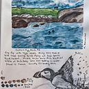 My project in Watercolor Travel Journal course. Een project van Traditionele illustratie, Aquarelschilderen,  Architecturale illustratie y Sketchbook van Monica Maniatakos - 21.07.2021