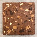 Terrazzo Tile: Texture Design for Chocolate course. Un proyecto de Diseño y DIY de nutmegdj - 22.07.2021