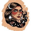 dreamers. Projekt z dziedziny Trad, c i jna ilustracja użytkownika Rocio Fernandez - 22.07.2021