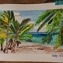 Caribe Mexicano y horno maya. Traditional illustration, and Photograph project by Evelyn Rodriguez - 07.22.2021