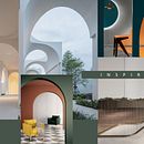 My project in Interior Design with Curved Lines course. Arquitetura de interiores, Interiores, Design e fabricação de móveis, e Design de interiores projeto de Anurag Mendirata - 22.07.2021