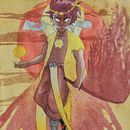 Mi Proyecto del curso: Ilustración manga en acuarela. Een project van Traditionele illustratie,  Tekening, Aquarelschilderen y Manga van Lucas Lavelli - 25.07.2021