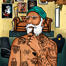 Mi Proyecto del curso: Diseño de tatuaje de autor con Procreate . % Carlos Martínez tarafından hazırlanan Geleneksel illüstras, on, Grafik Tasarım, Çizim, Dijital İllüstras, on, Dövme Tasarımı, Ve Dijital Çizim projesi - 07.25.2021