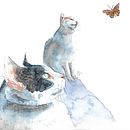 Eyes on the Prize. Projekt z dziedziny Trad, c, jna ilustracja,  Sztuki piękne, Malowanie akwarelą, Ilustracja naturalist i czna użytkownika Theo Souza - 25.07.2021