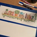Primeros acercamientos. Ilustração tradicional, e Pintura em aquarela projeto de Montse Yanez Carmona - 26.07.2021