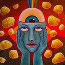 Loquibamba en Acrílicos. Un progetto di Pittura e Pittura acrilica di Juú Waidelich - 26.07.2021