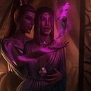 Dark Magic. Ilustração tradicional projeto de Alba Scudo - 26.07.2021