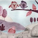 Mi Proyecto del curso: Ilustración narrativa infantil con técnicas mixtas. Un proyecto de Ilustración tradicional, Collage, Dibujo a lápiz, Ilustración infantil, Narrativa y Pintura gouache de Sandra Ruiz Esteban - 27.07.2021