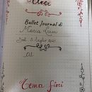 Il mio progetto del corso: Bullet journal creativo: pianificazione e creatività. Un projet de Illustration traditionnelle, Lettering, Dessin , et Lettering manuel de Maria Mirabella - 27.07.2021