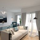 Rendering di interni - trasformazione da magazzino ad appartamento . Design interior și Arhitectură de interior de Alessandra - 03.27.2021