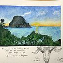 Mi Proyecto del curso: Cuaderno de viaje en acuarela. Un proyecto de Ilustración tradicional, Pintura a la acuarela, Ilustración arquitectónica y Sketchbook de Vanessa Cuevas Barberà - 28.07.2021