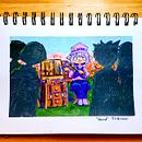 My project in Illustrated Sketchbooking in Full Color course. Traditional illustration, Creativit, Drawing, and Sketchbook project by Mandy Milliron - 07.27.2021