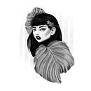 Mi Proyecto del curso: Técnicas de dibujo tradicional con Procreate. Traditional illustration, Drawing, Digital Illustration, Portrait Drawing, and Digital Drawing project by Mónica Guerrero - 07.29.2021