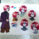 Creación de personajes manga: Ray Márkov. Un proyecto de Ilustración tradicional, Diseño de personajes, Cómic y Manga de Hailie Nicole Gutierrez Castillo - 30.07.2021