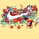 Ilustraciones Nike. Un proyecto de Ilustración tradicional, Publicidad y Diseño de Cristobal Ojeda - 30.07.2021
