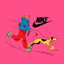 Projeto Autoral - Corredor / Nike  2021. Traditional illustration, Advertising, and Design project by Kleverson Mariano - 07.30.2021