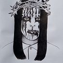 Meu projeto do curso: Desenho de tatuagem blackwork. Homenagem ao Joey Jordison. Ilustração tradicional, Ilustração digital, e Desenho de tatuagens projeto de Julia Borges Pettres - 30.07.2021