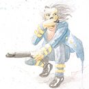 Vince, detective for high profile investigations. Un progetto di Illustrazione tradizionale, Disegno, Pittura ad acquerello e Manga di Ricardo Concha Saldivia - 28.07.2021