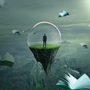 Viaje de lectura. Een project van  Ontwerp van garziartdesign - 31.07.2021