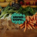Shrubcore: a subculture inspired campaign to encourage people to grow their own vegetables. Collateral based around a food festival event. . % alice_e_chandler tarafından hazırlanan Tasarım projesi - 07.31.2021