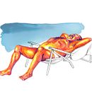 Sunburnt. Een project van Traditionele illustratie van Clara de Ramon - 31.07.2021