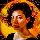 ILUSTRACIÓN LAGRIMAS DE ORO. Un projet de Design , Illustration traditionnelle, Design graphique , et Retouche photographique de Leticia Moreno Sanz - 31.07.2021
