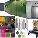 My project in Color Applied to Interior Design course (Mood Board for Lobby and Cafeteria). Design de interiores, Decoração de interiores, Interiores, e Teoria da cor projeto de MD ZAHIRUL ISLAM - 28.03.2021